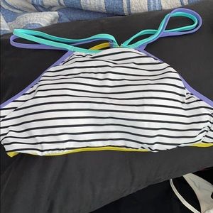 high neck bikini top